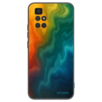 Picasee Xiaomi Redmi 10 Hülle - Schwarzes Silikon - Solar