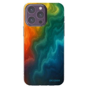 Picasee Apple iPhone 14 Pro Max Hülle - Transparentes Silikon - Solar