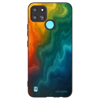 Picasee Realme C21Y Hülle - Schwarzes Silikon - Solar