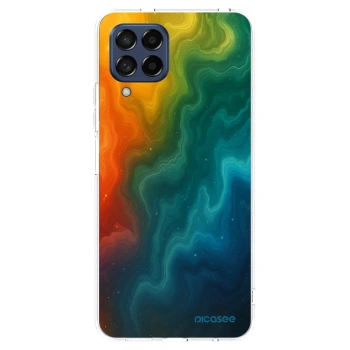 Picasee Samsung Galaxy M53 5G Hülle - Transparentes Silikon - Solar
