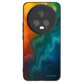 Picasee Honor Magic5 Pro Hülle - Schwarzes Silikon - Solar