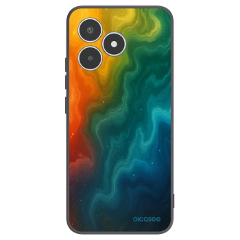 Picasee Realme C53 Hülle - Schwarzes Silikon - Solar