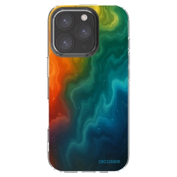 Picasee Apple iPhone 16 Pro Hülle - Transparentes Silikon - Solar