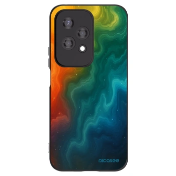 Picasee Honor 200 Lite Hülle - Schwarzes Silikon - Solar