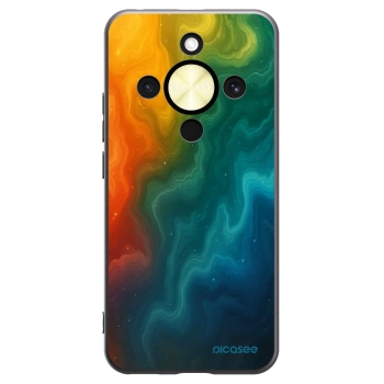 Picasee Honor Magic8 Lite 5G Hülle - Schwarzes Silikon - Solar