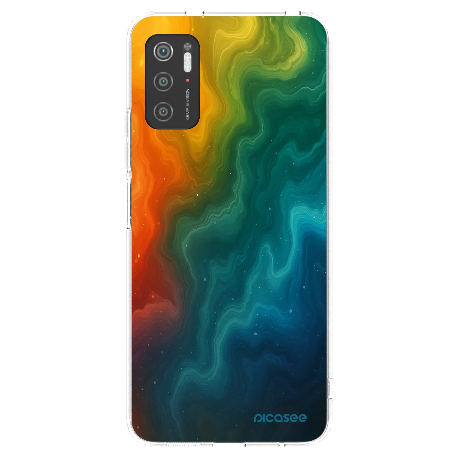 Picasee Xiaomi Poco M3 Pro 5G Hülle - Transparentes Silikon - Solar