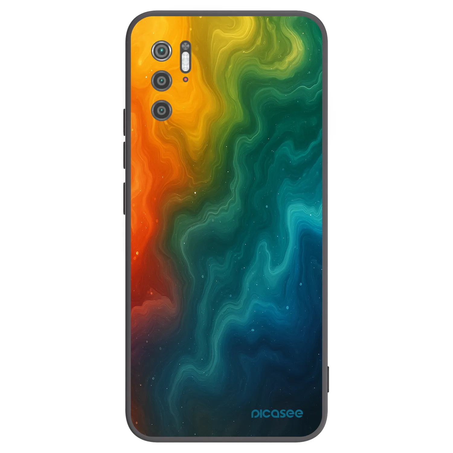 Picasee Xiaomi Poco M3 Pro 5G Hülle - Schwarzes Silikon - Solar