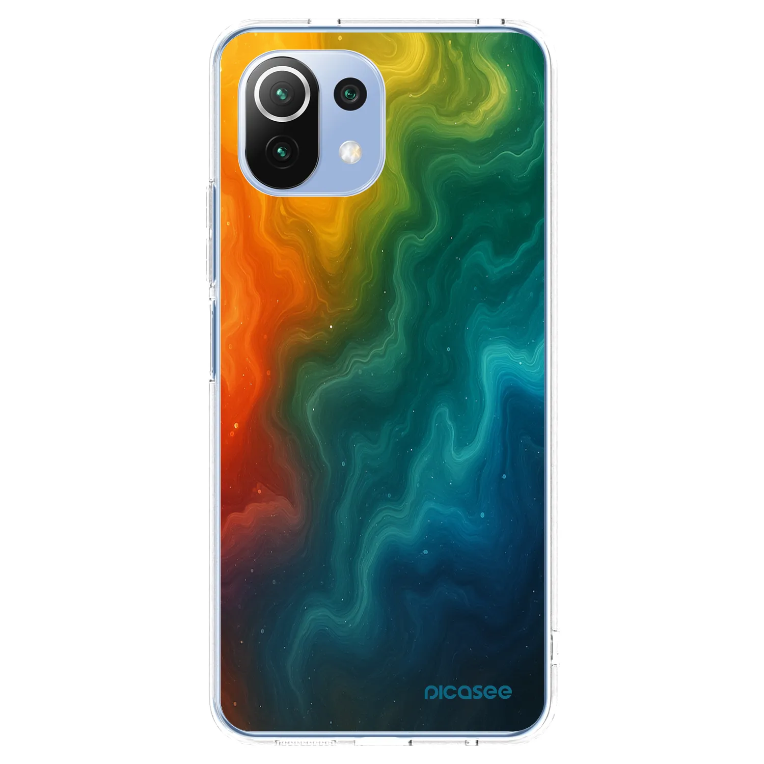 Picasee Xiaomi 11 Lite 5G NE Hülle - Transparentes Silikon - Solar