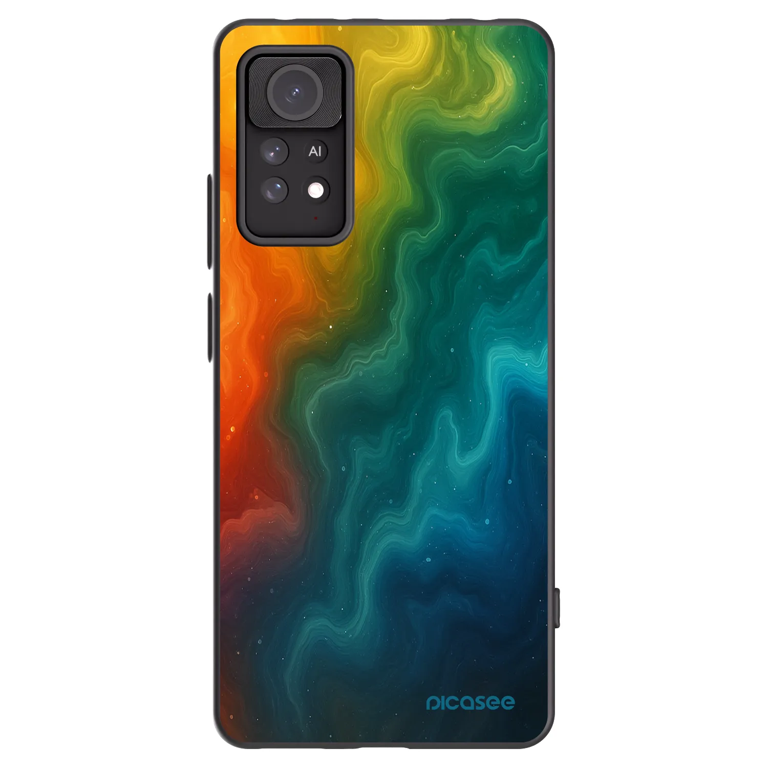 Picasee Xiaomi Redmi Note 11 Pro Hülle - Schwarzes Silikon - Solar