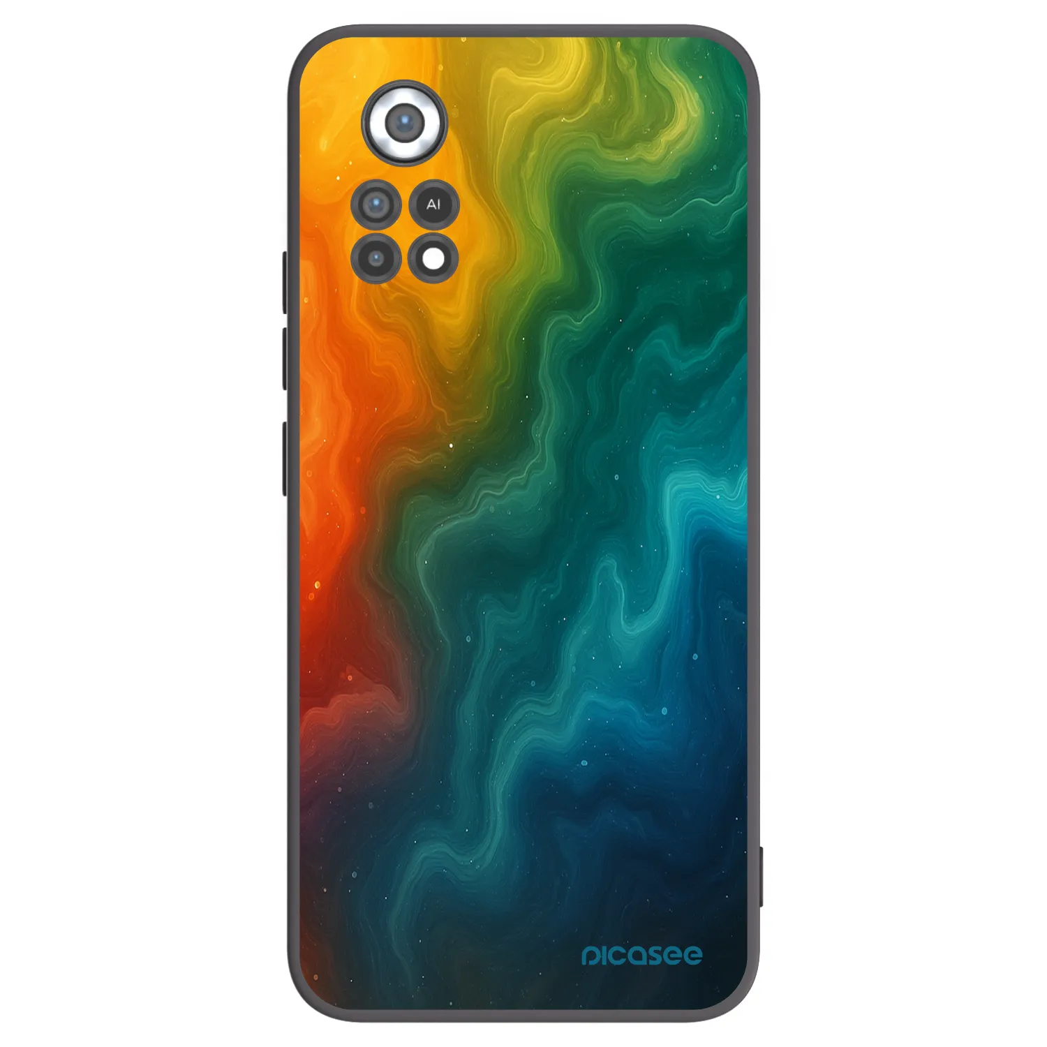 Picasee Xiaomi Poco X4 Pro 5G Hülle - Schwarzes Silikon - Solar
