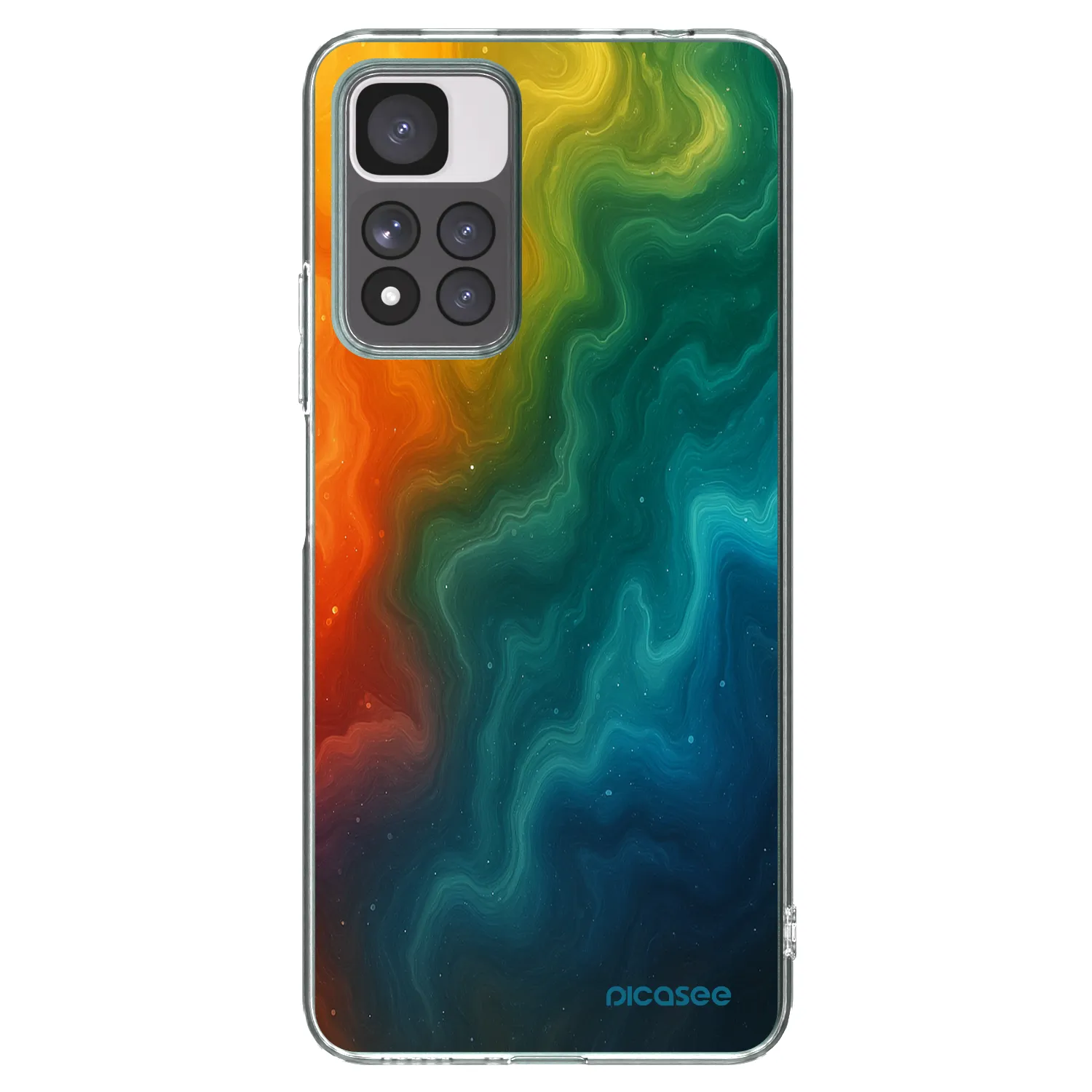 Picasee Xiaomi Redmi Note 11 Pro+ 5G Hülle - Transparentes Silikon - Solar