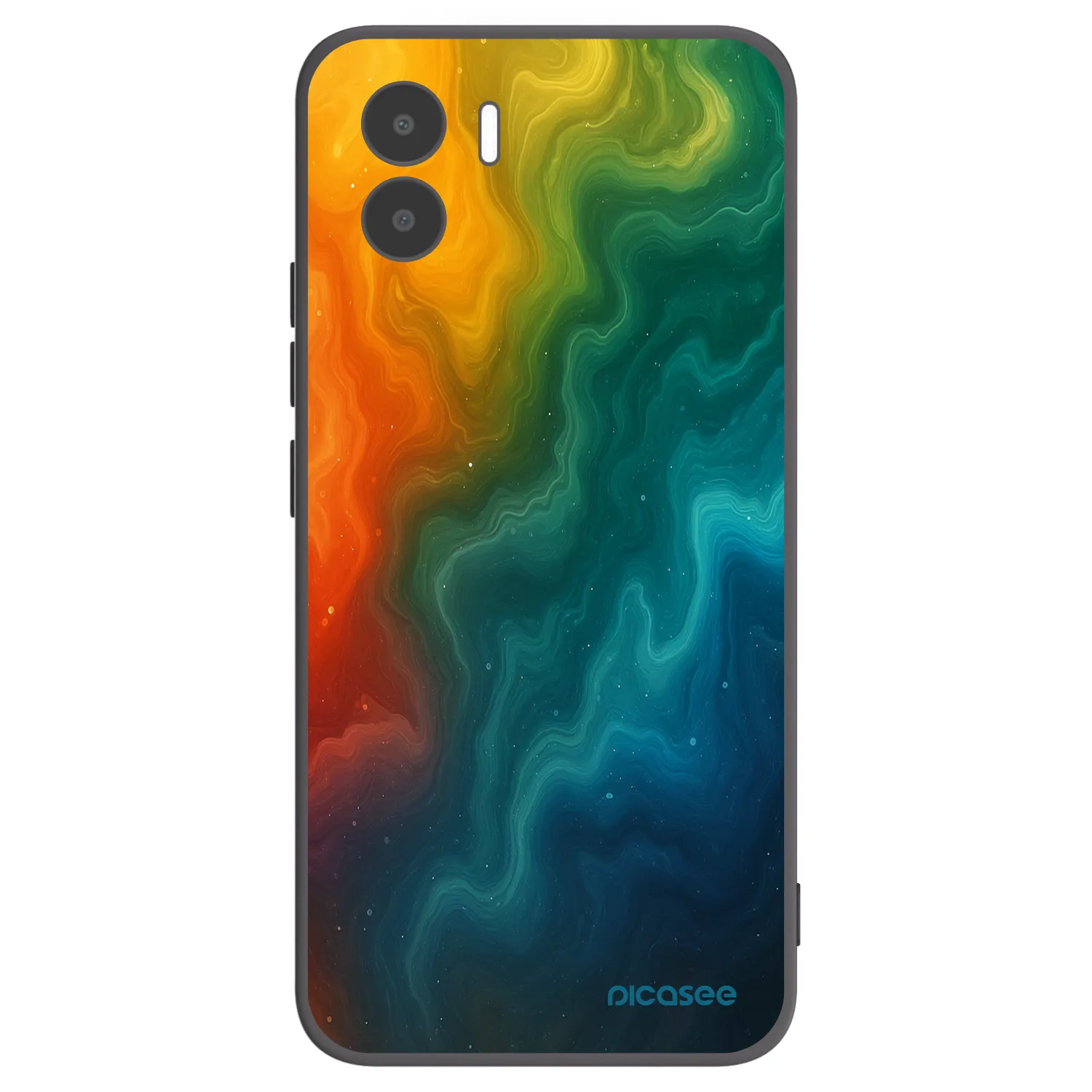 Picasee Xiaomi Redmi A1 Hülle - Schwarzes Silikon - Solar