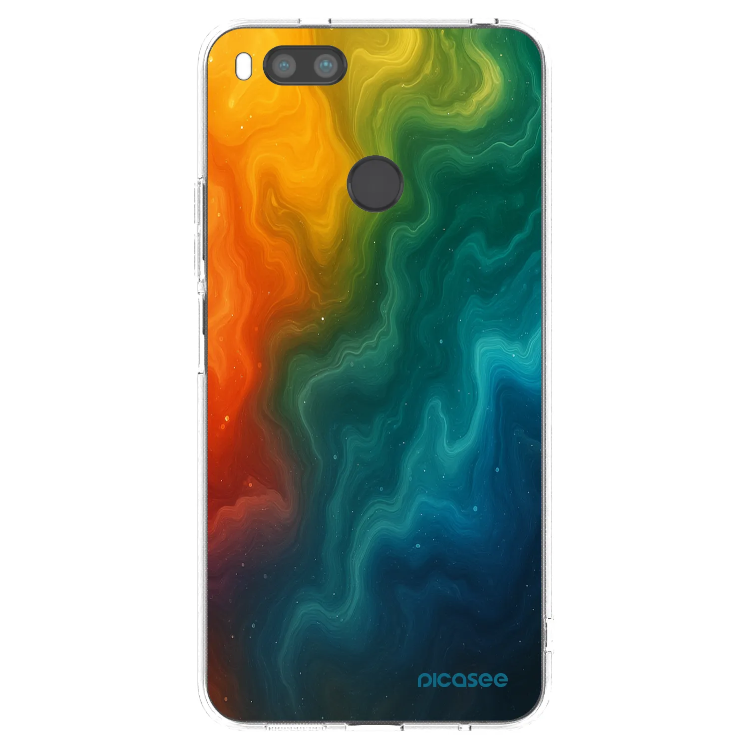 Picasee Xiaomi Redmi A1 Hülle - Transparentes Silikon - Solar