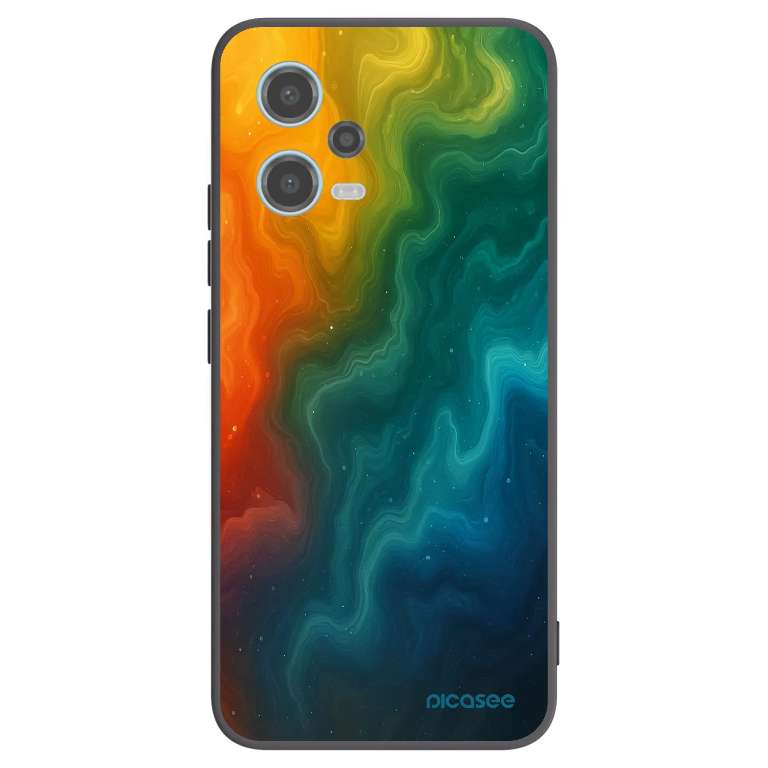 Picasee Xiaomi Redmi Note 12 5G Hülle - Schwarzes Silikon - Solar