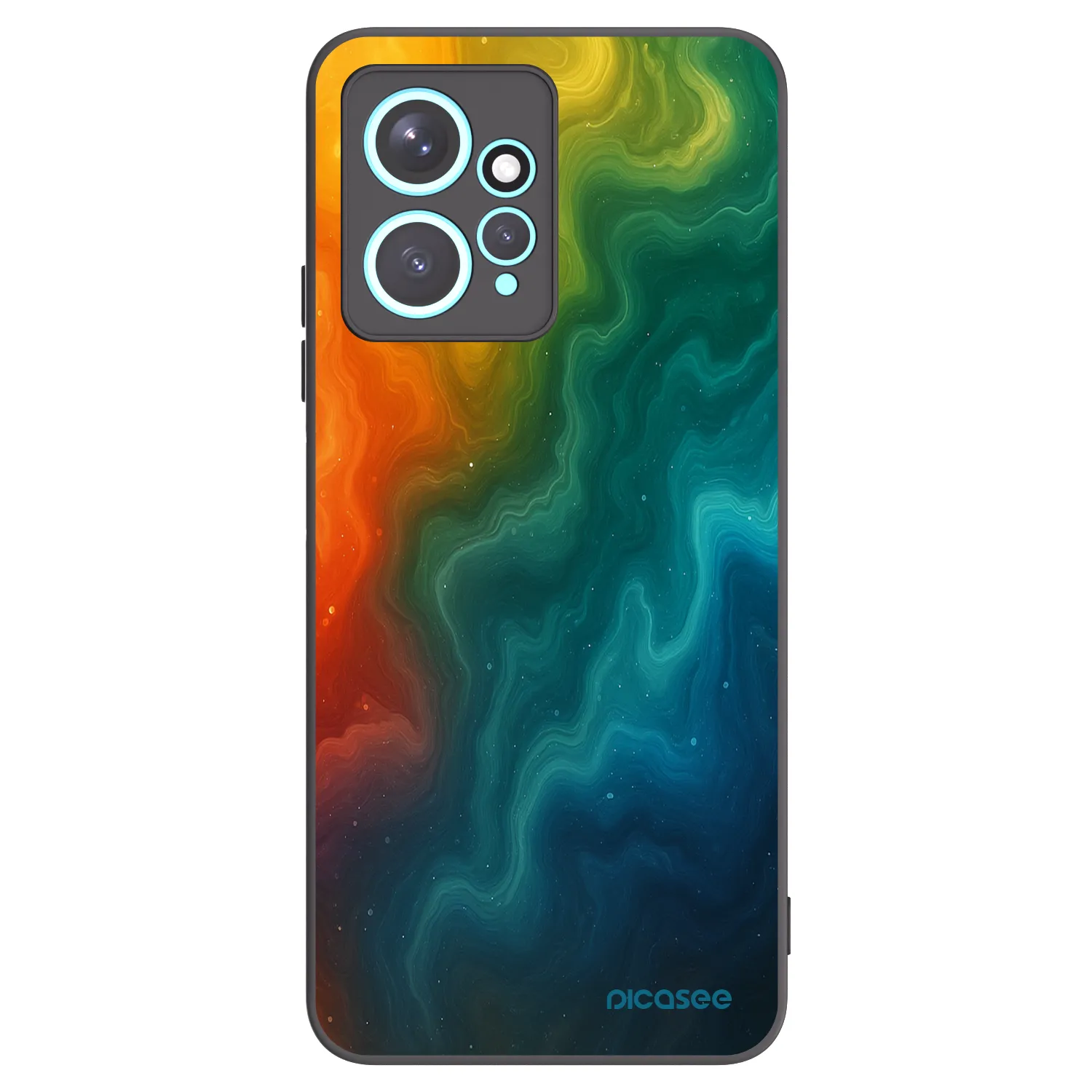 Picasee Xiaomi Redmi Note 12 4G Hülle - Schwarzes Silikon - Solar