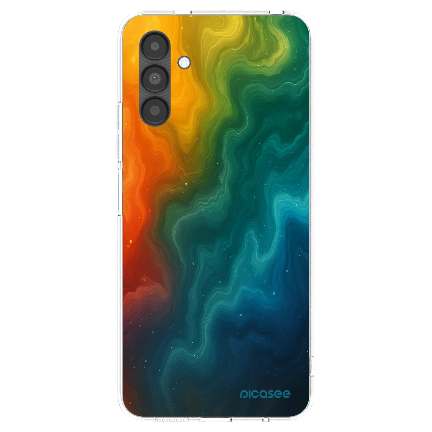 Picasee Samsung Galaxy A04s A047F Hülle - Transparentes Silikon - Solar