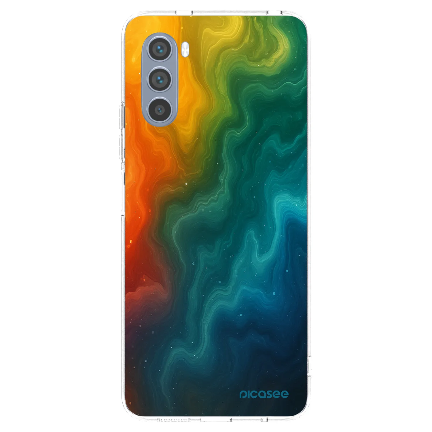 Picasee Motorola Moto G62 Hülle - Transparentes Silikon - Solar