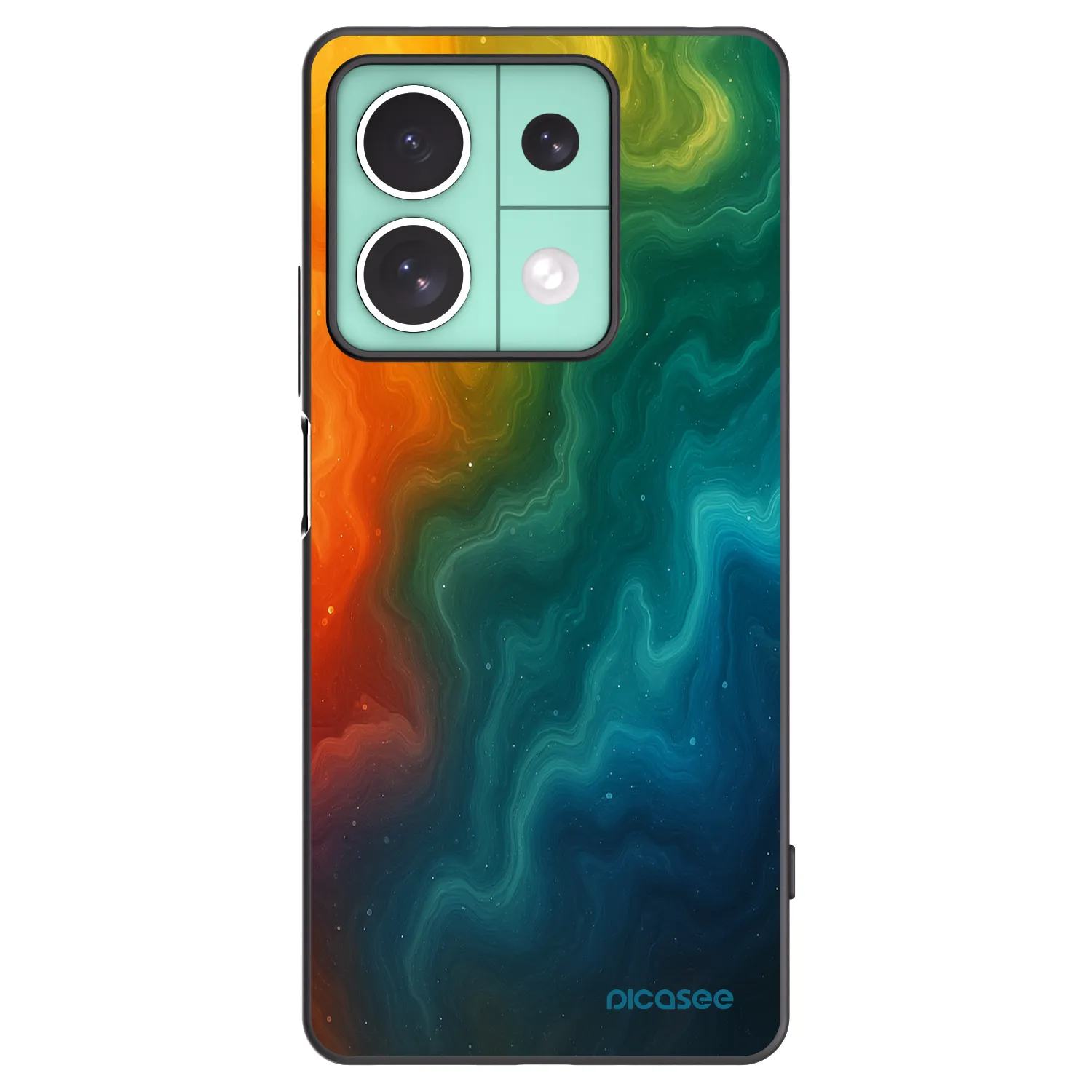Picasee Xiaomi Redmi Note 13 5G Hülle - Schwarzes Silikon - Solar