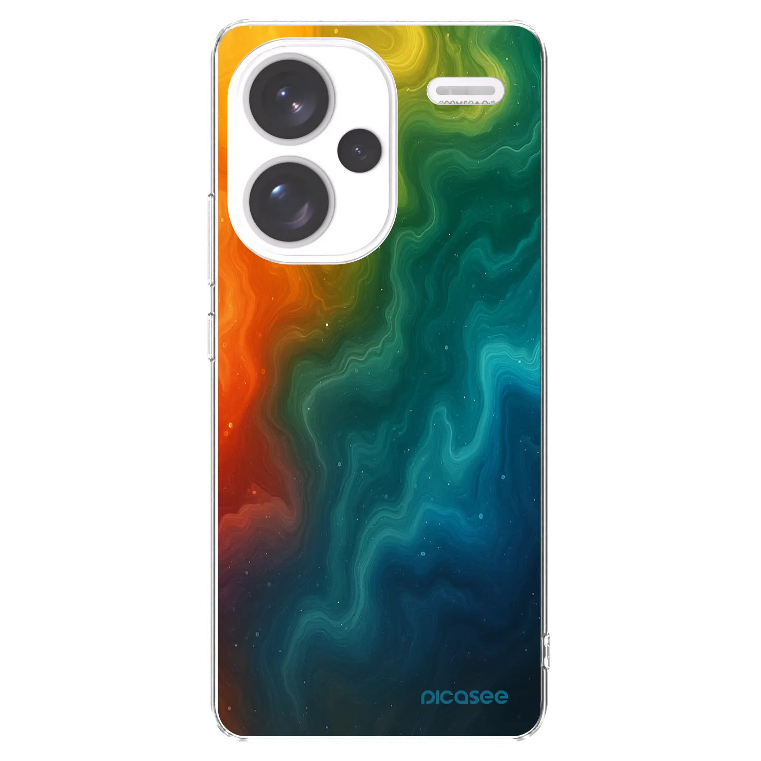 Picasee Xiaomi Redmi Note 13 Pro+ 5G Hülle - Transparentes Silikon - Solar