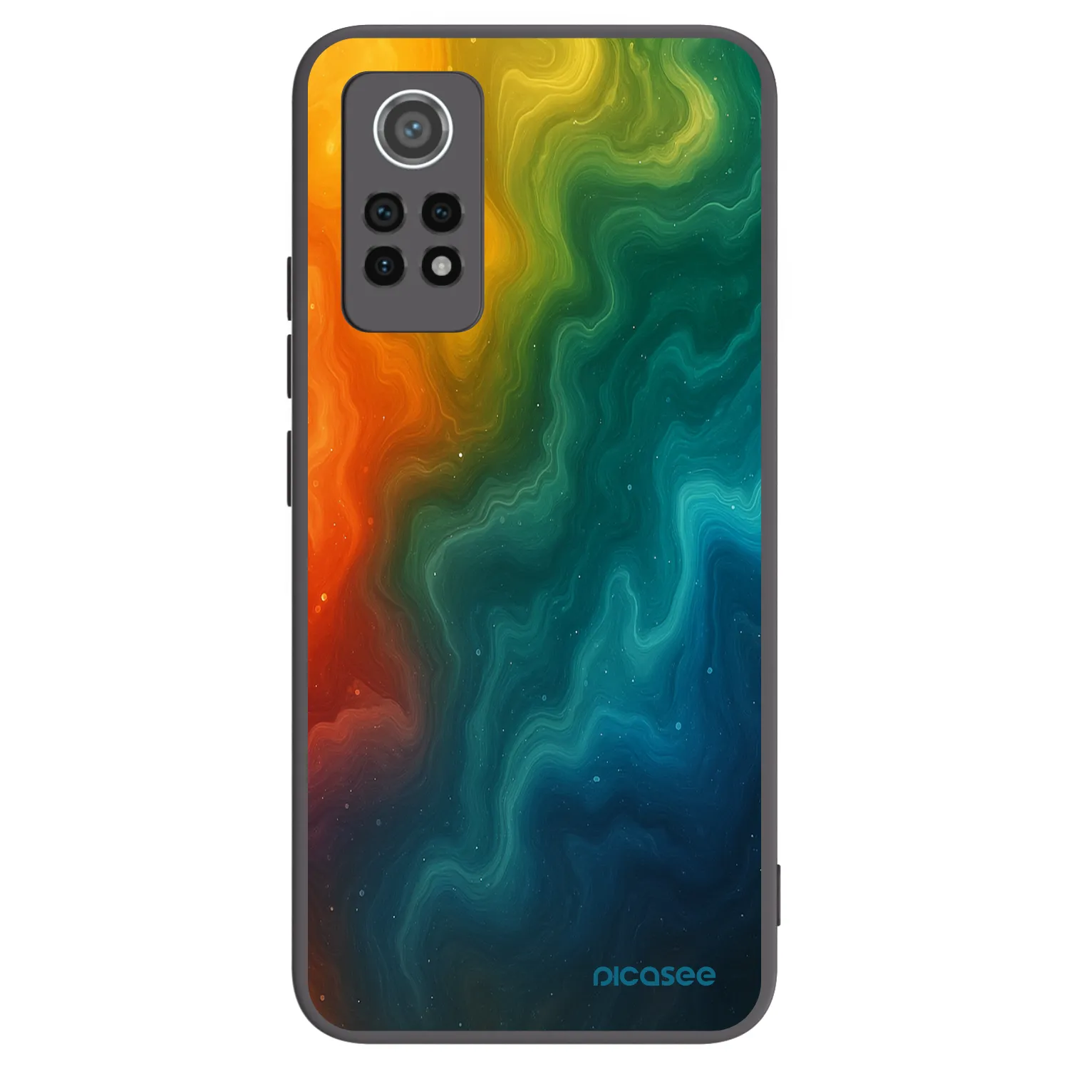Picasee Xiaomi Redmi Note 12 Pro 4G Hülle - Schwarzes Silikon - Solar