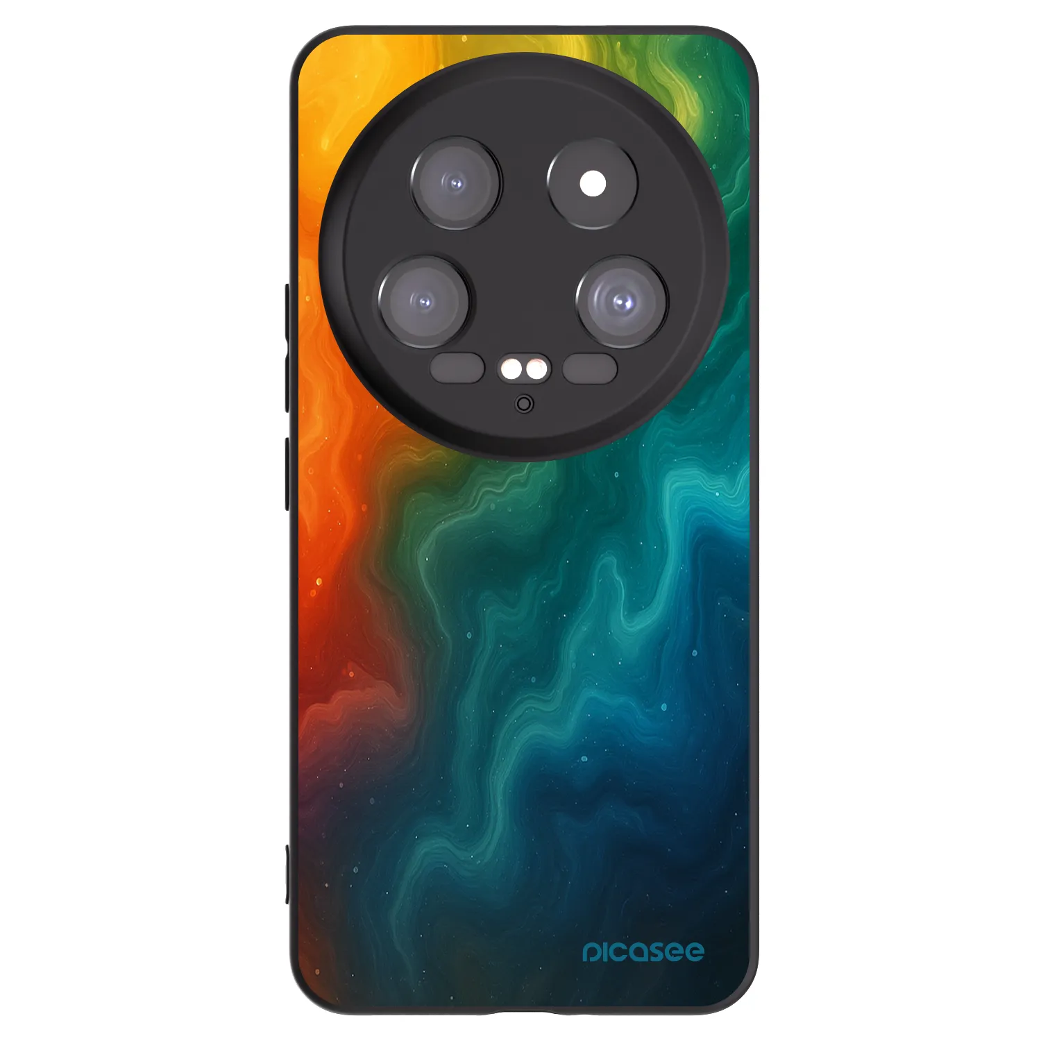 Picasee Xiaomi 14 Ultra Hülle - Schwarzes Silikon - Solar