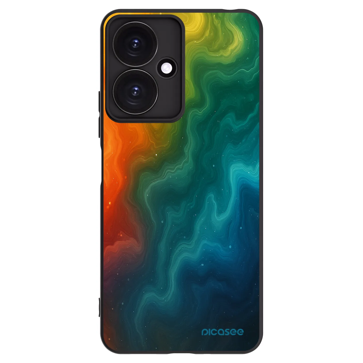 Picasee Xiaomi Redmi 13C 5G Hülle - Schwarzes Silikon - Solar