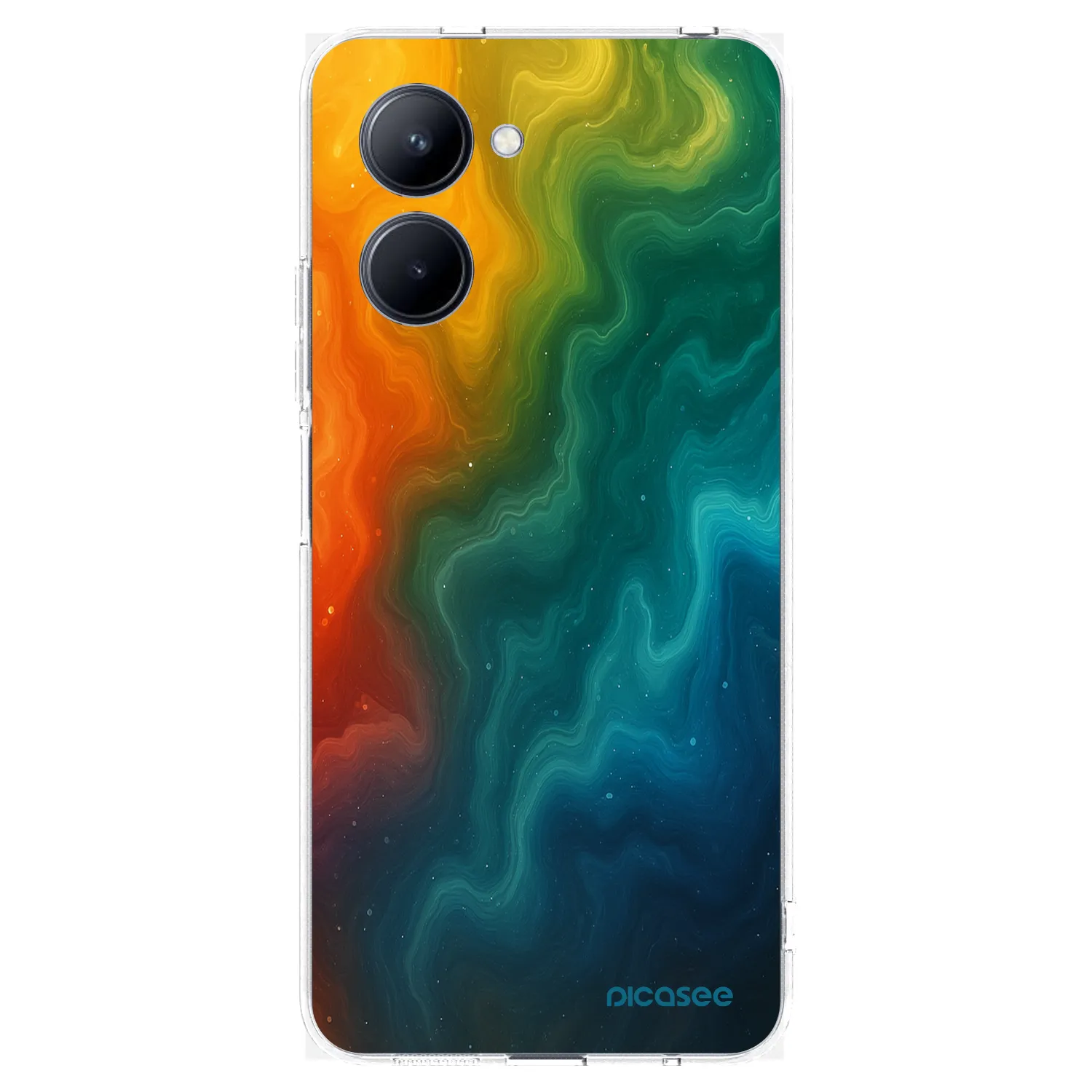 Picasee Realme C33 (2023) Hülle - Transparentes Silikon - Solar