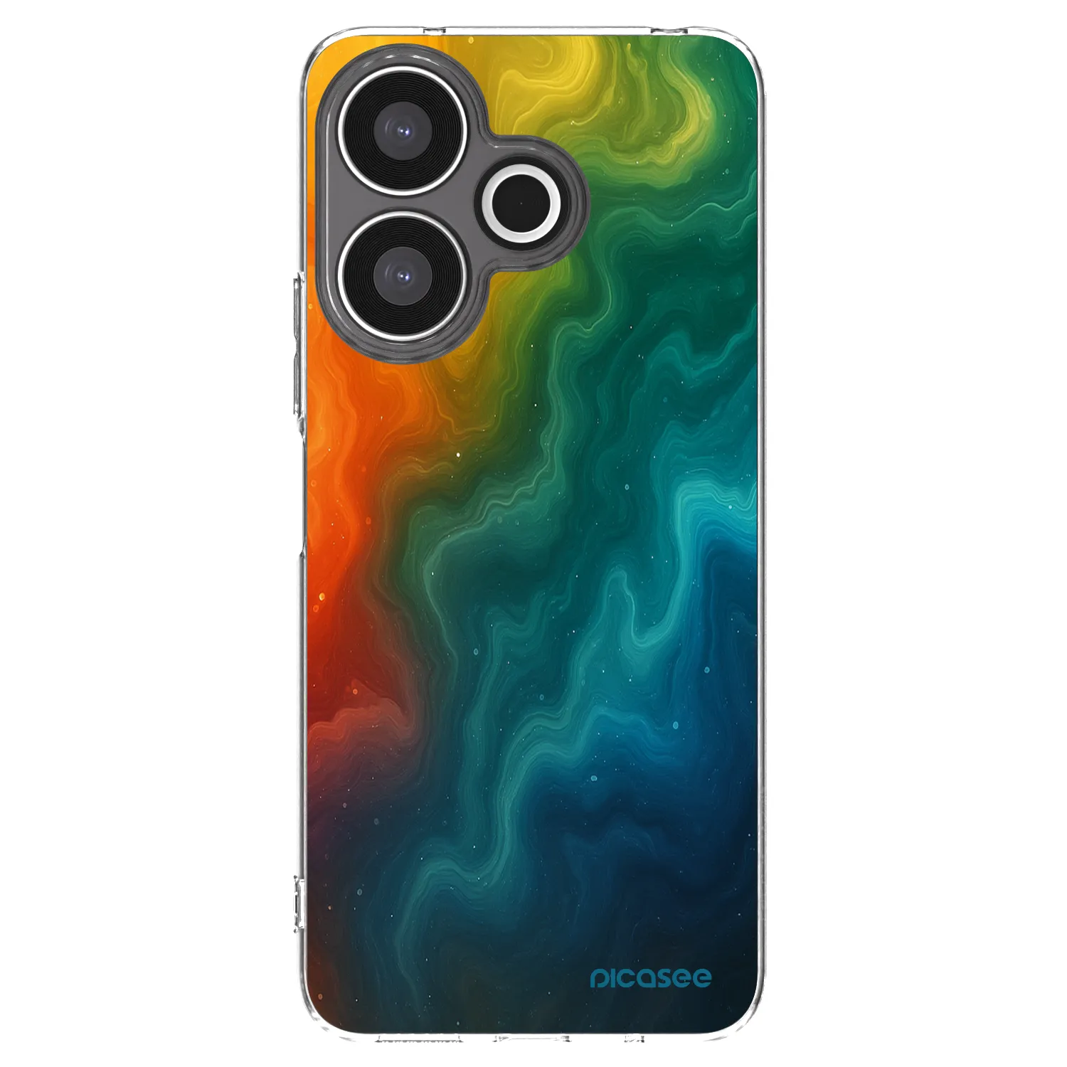 Picasee Xiaomi Redmi 13 4G Hülle - Transparentes Silikon - Solar