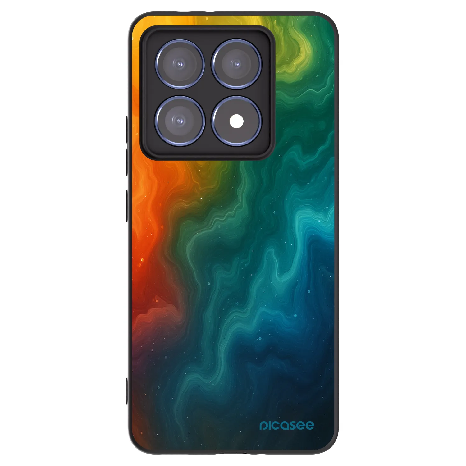 Picasee Xiaomi 14T Pro Hülle - Schwarzes Silikon - Solar