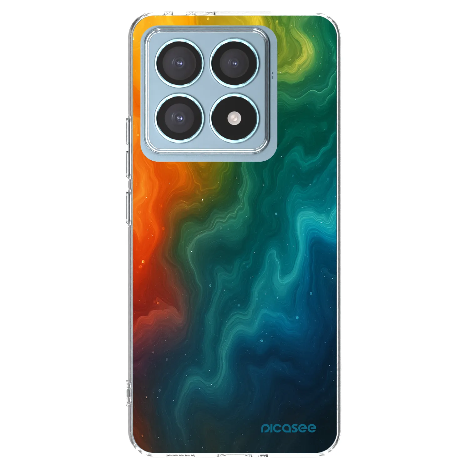 Picasee Xiaomi 14T Pro Hülle - Transparentes Silikon - Solar
