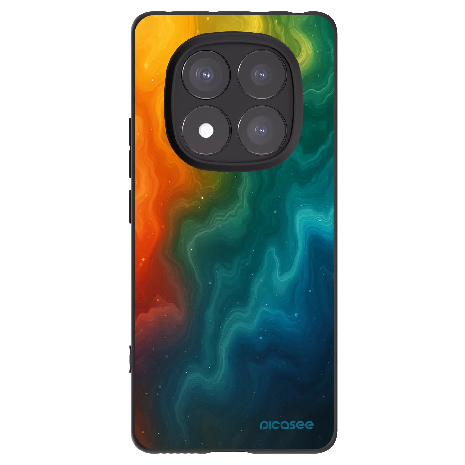 Picasee Xiaomi Redmi Note 14 Pro+ 5G Hülle - Schwarzes Silikon - Solar