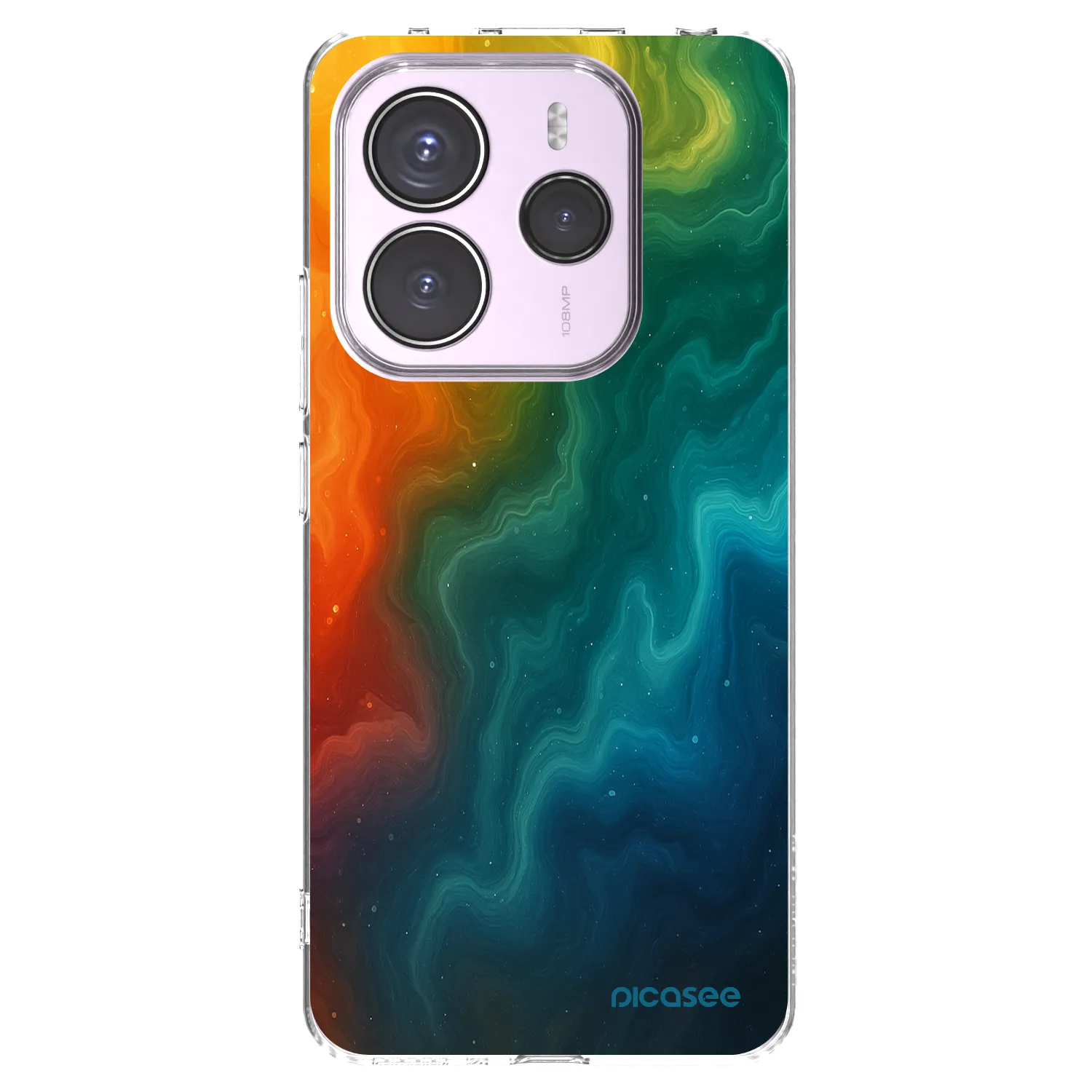 Picasee Xiaomi Redmi Note 14 5G Hülle - Transparentes Silikon - Solar