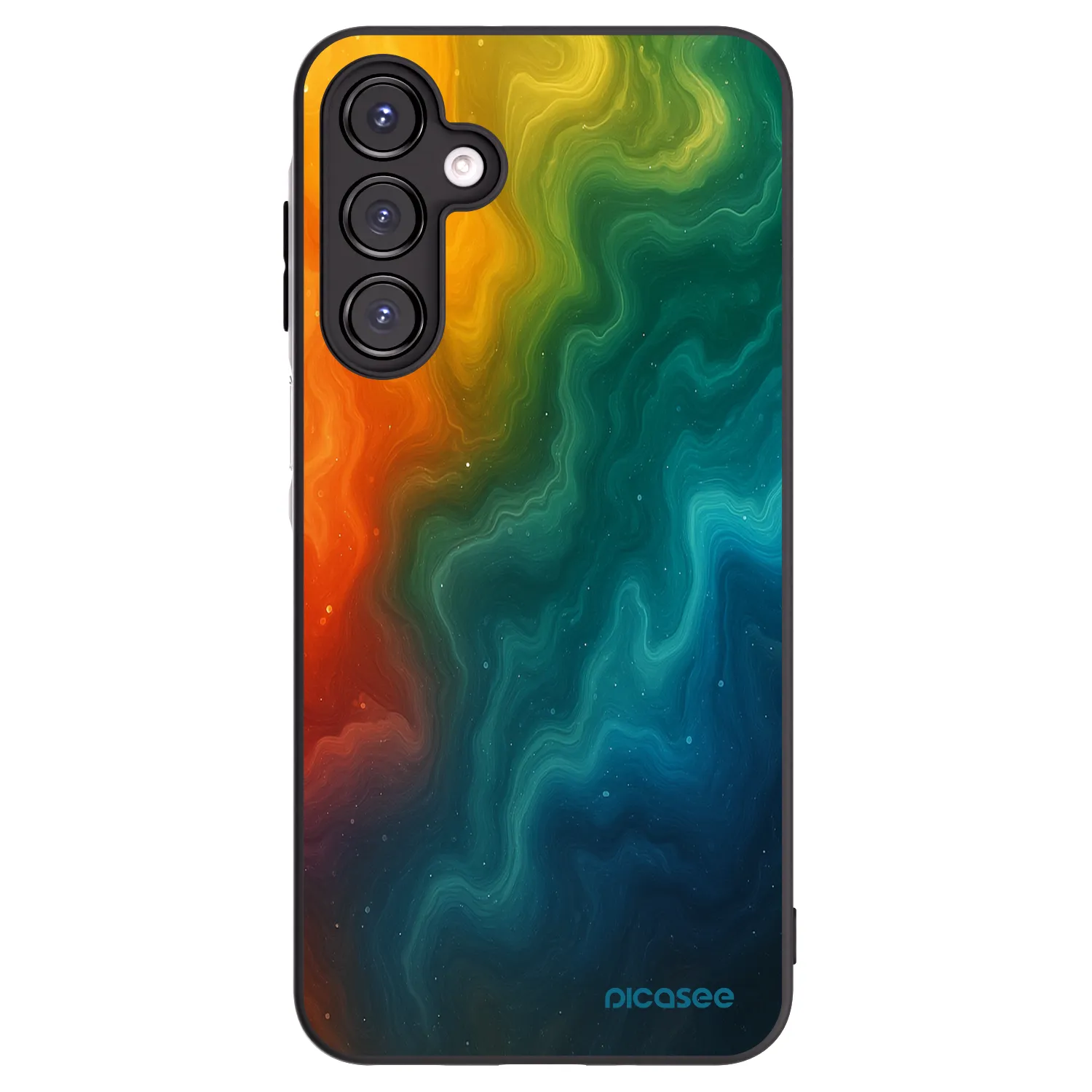 Picasee Samsung Galaxy A16 5G Hülle - Schwarzes Silikon - Solar