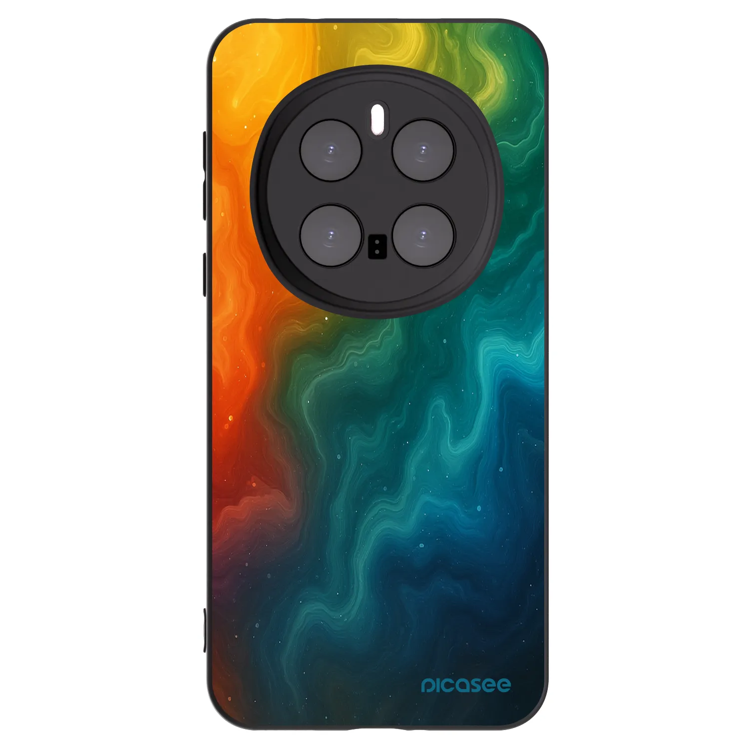 Picasee Honor Magic7 Pro 5G Hülle - Schwarzes Silikon - Solar