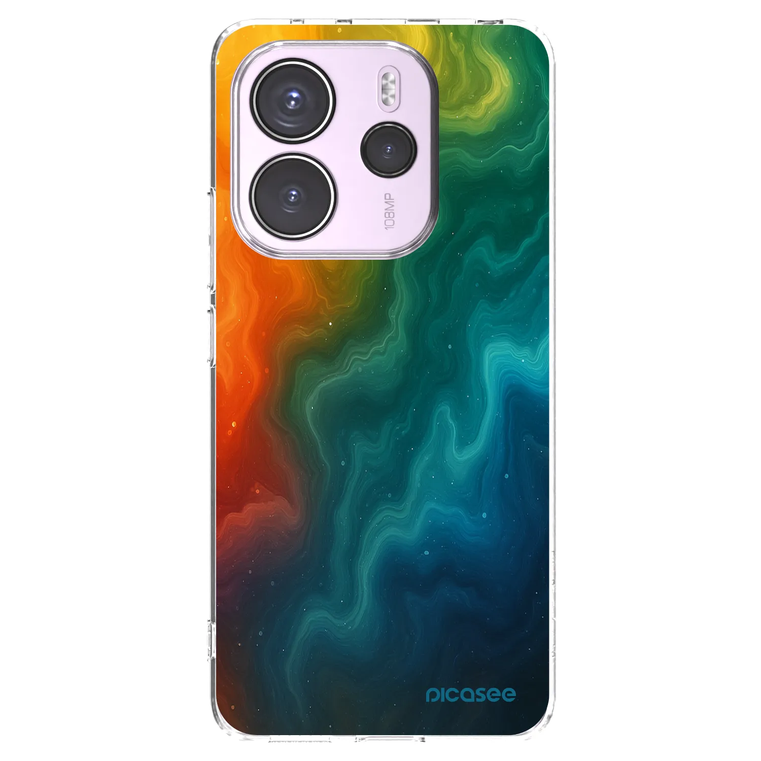 Picasee Xiaomi Redmi Note 14 4G Hülle - Transparentes Silikon - Solar