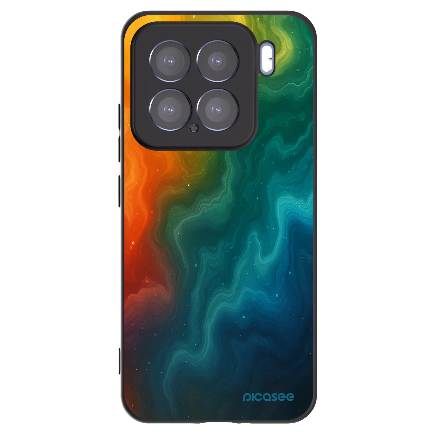 Picasee Xiaomi 15 Hülle - Schwarzes Silikon - Solar