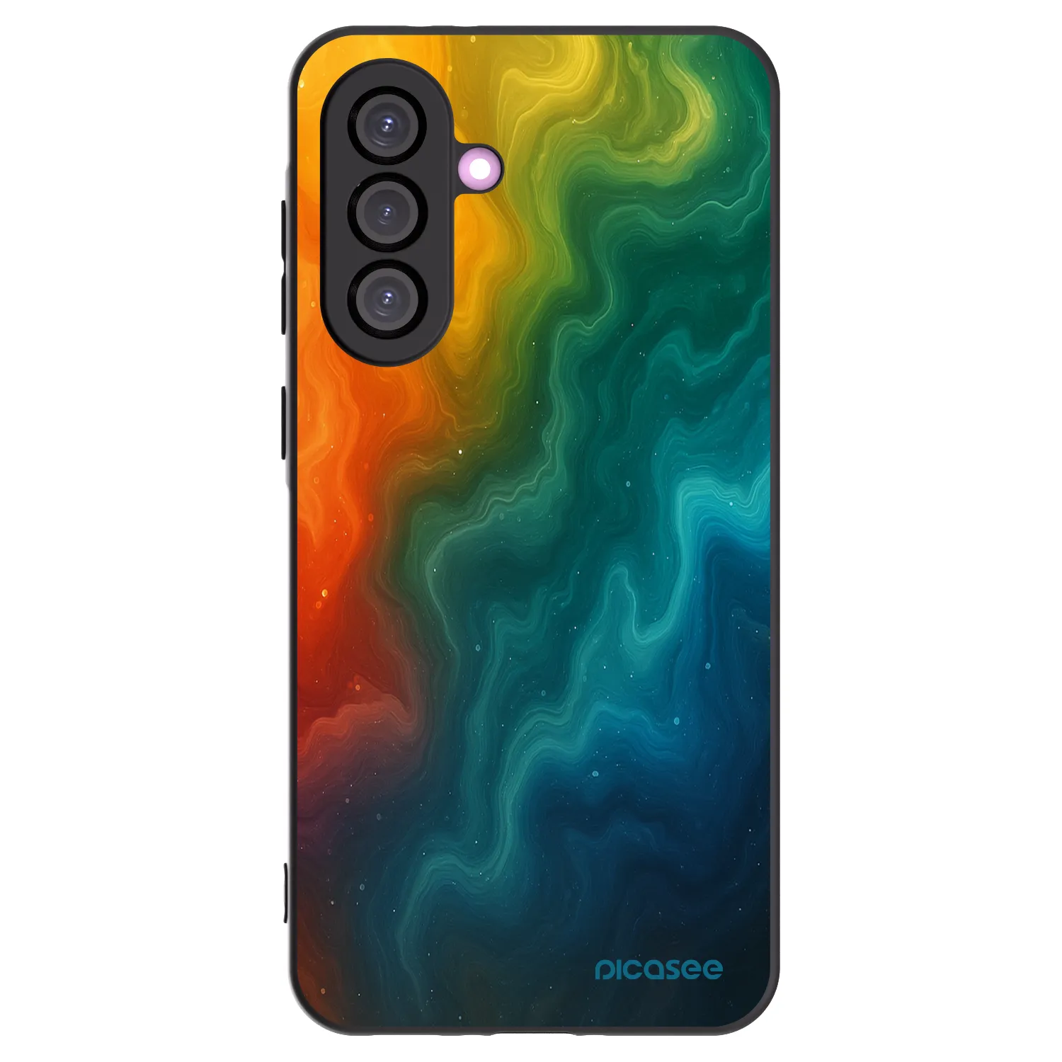 Picasee Samsung Galaxy A36 5G Hülle - Schwarzes Silikon - Solar