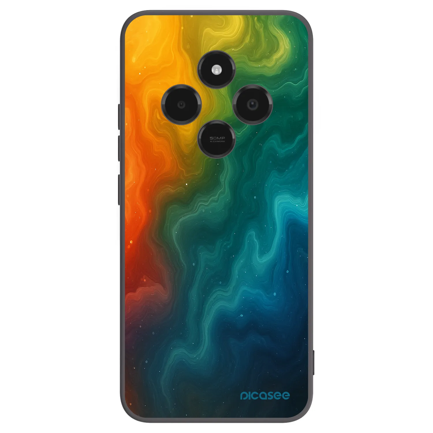Picasee Xiaomi Poco C75 Hülle - Schwarzes Silikon - Solar