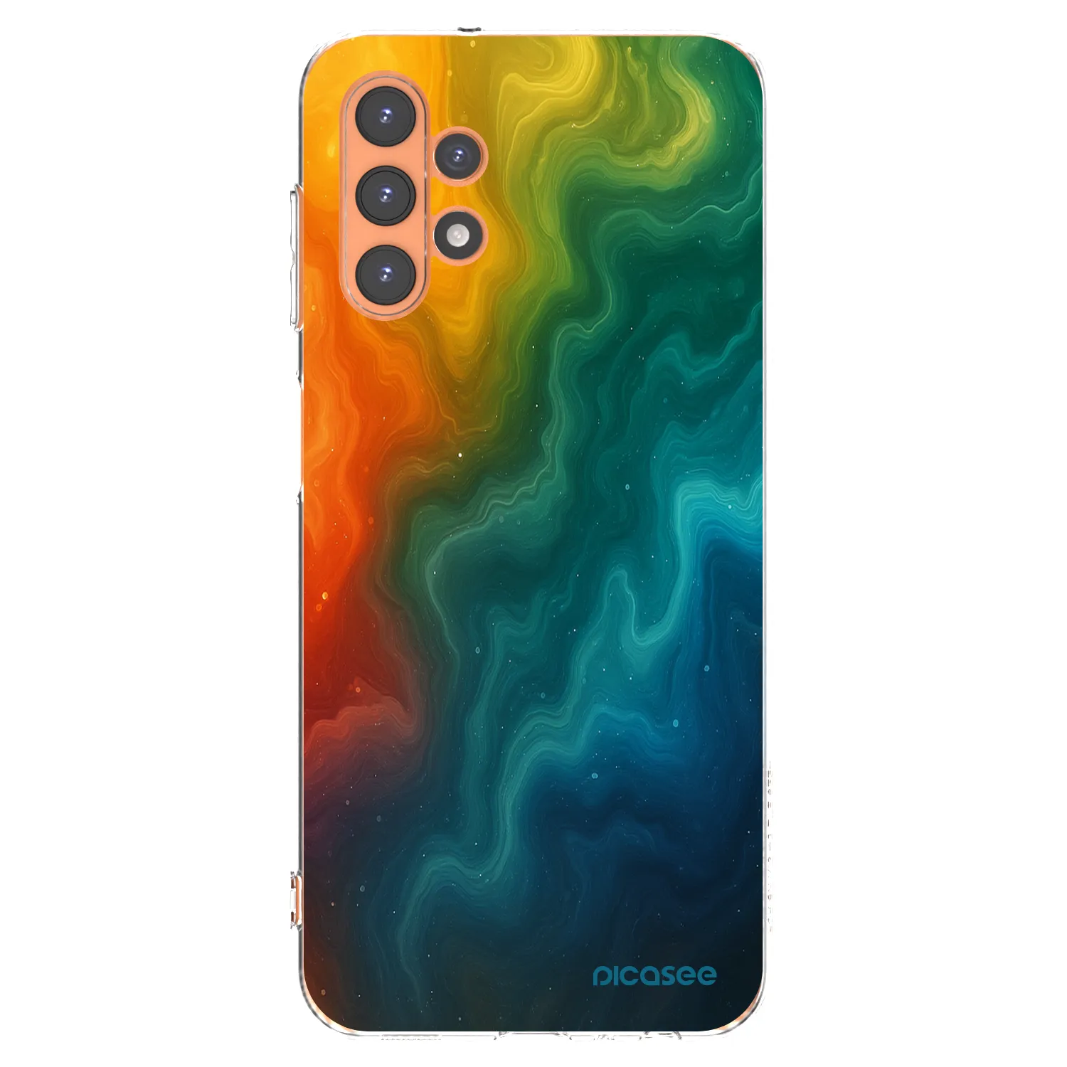 Picasee Samsung Galaxy A13 5G Hülle - Transparentes Silikon - Solar