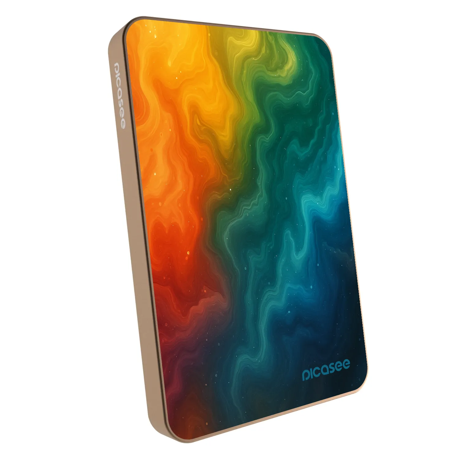 Picasee Powerbank mit MagSafe 5 000 mAh Golden - Solar