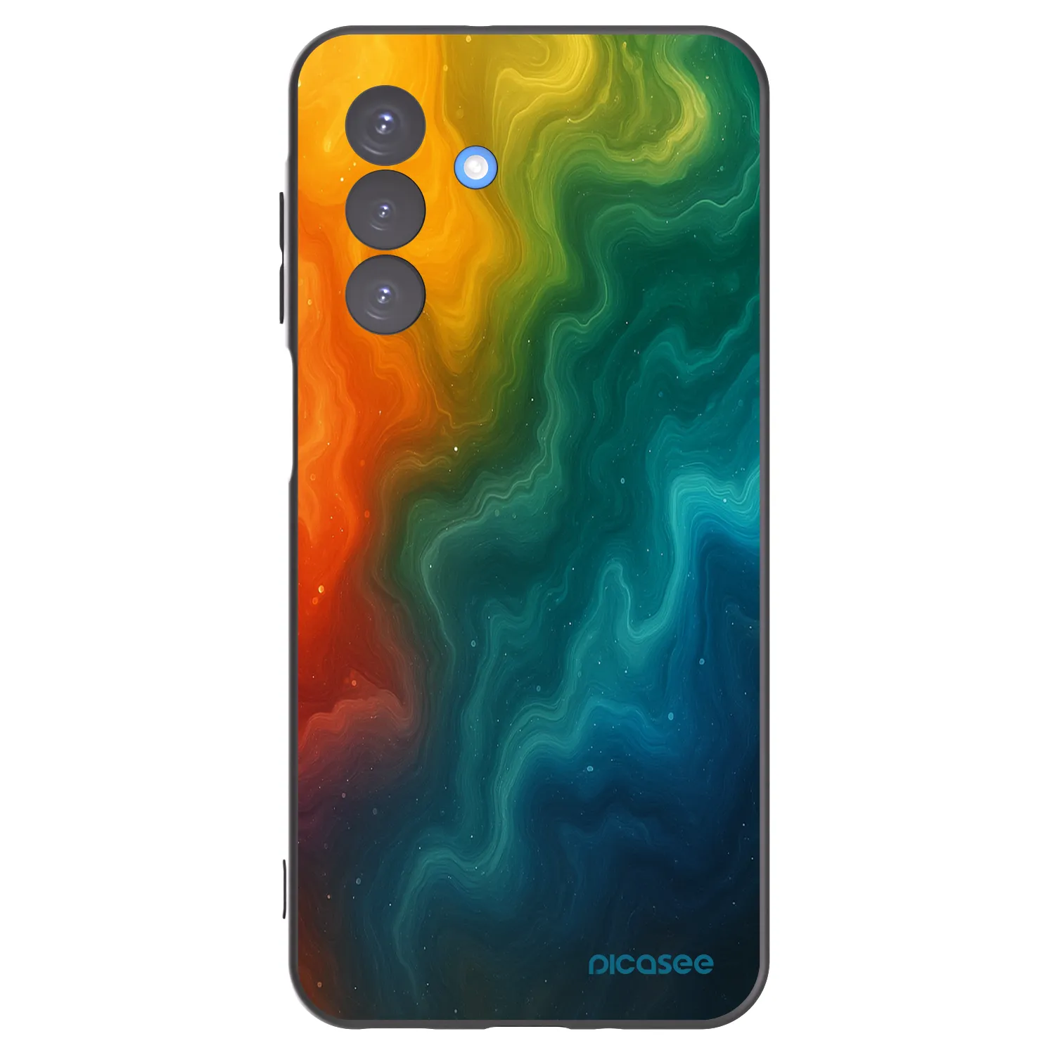 Picasee Samsung Galaxy A17 5G Hülle - Schwarzes Silikon - Solar