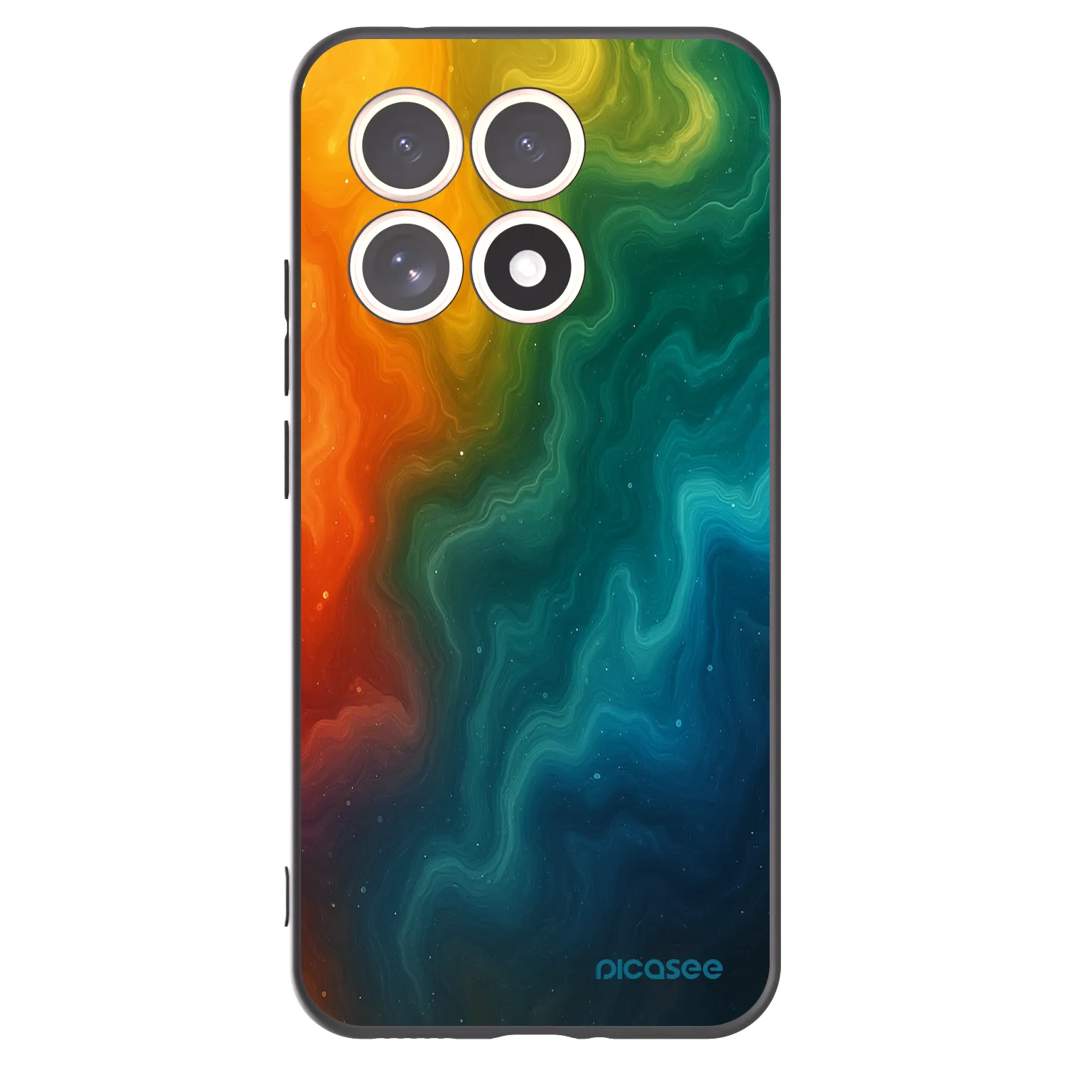 Picasee Xiaomi 15T Hülle - Schwarzes Silikon - Solar