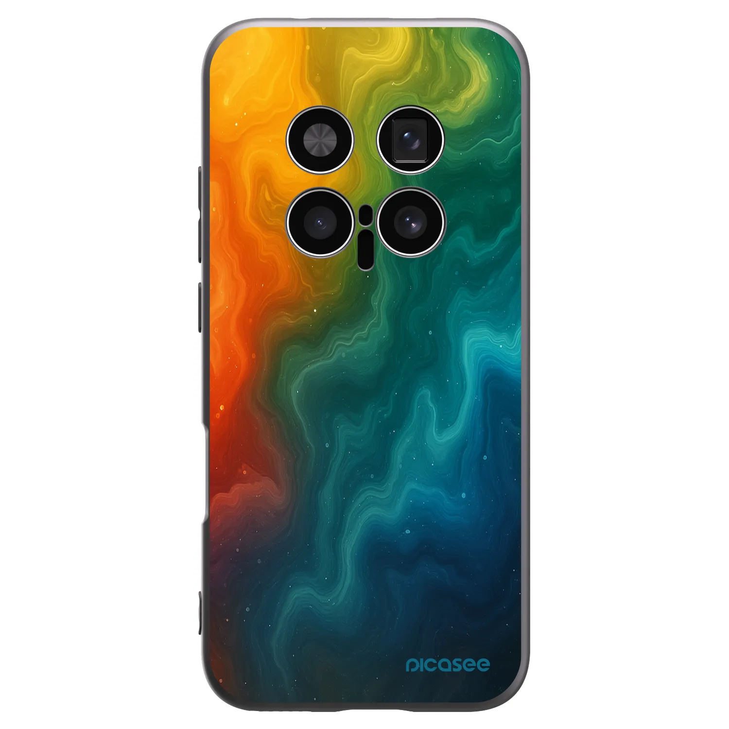 Picasee Honor Magic8 Pro 5G Hülle - Schwarzes Silikon - Solar