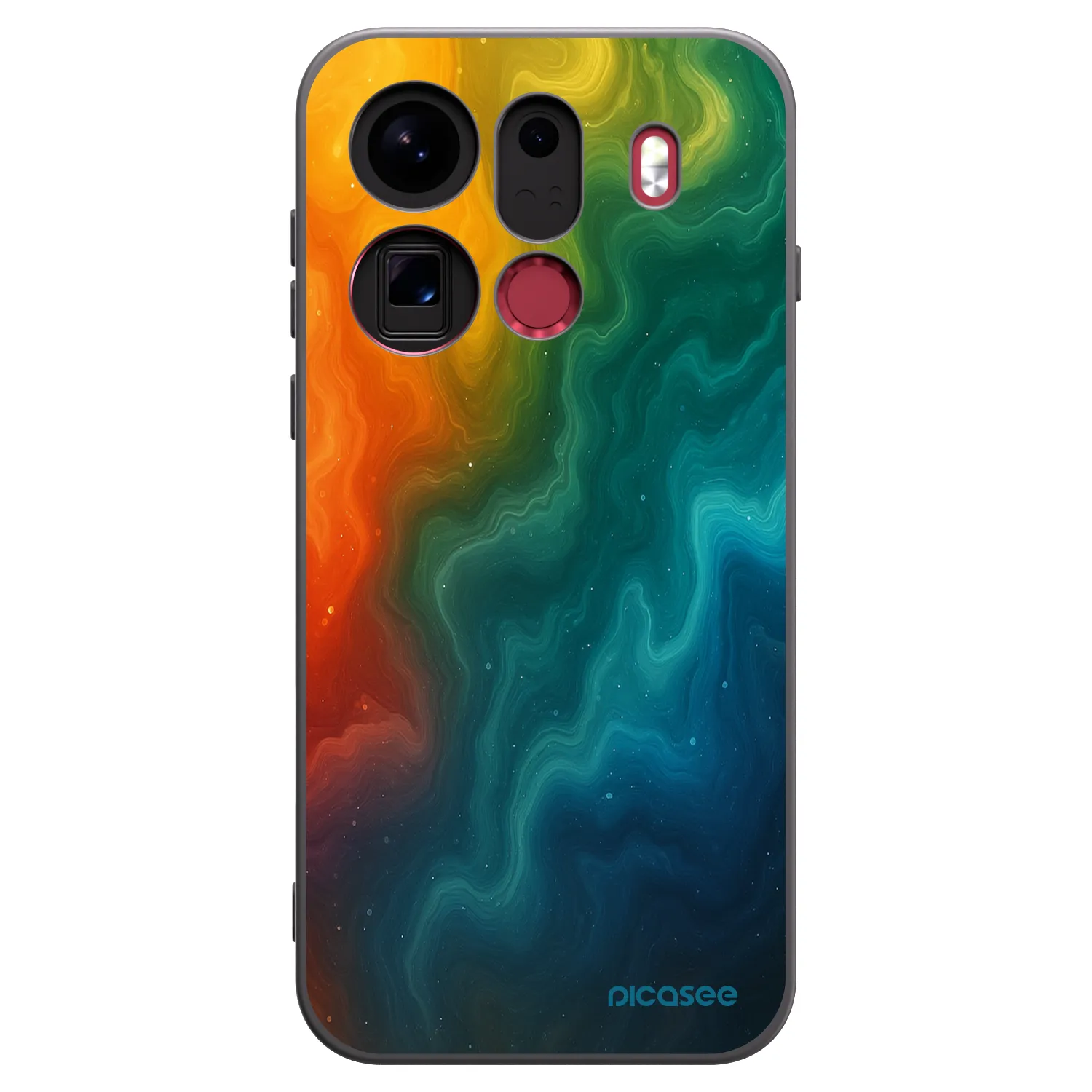 Picasee OPPO Find X9 Pro Hülle - Schwarzes Silikon - Solar