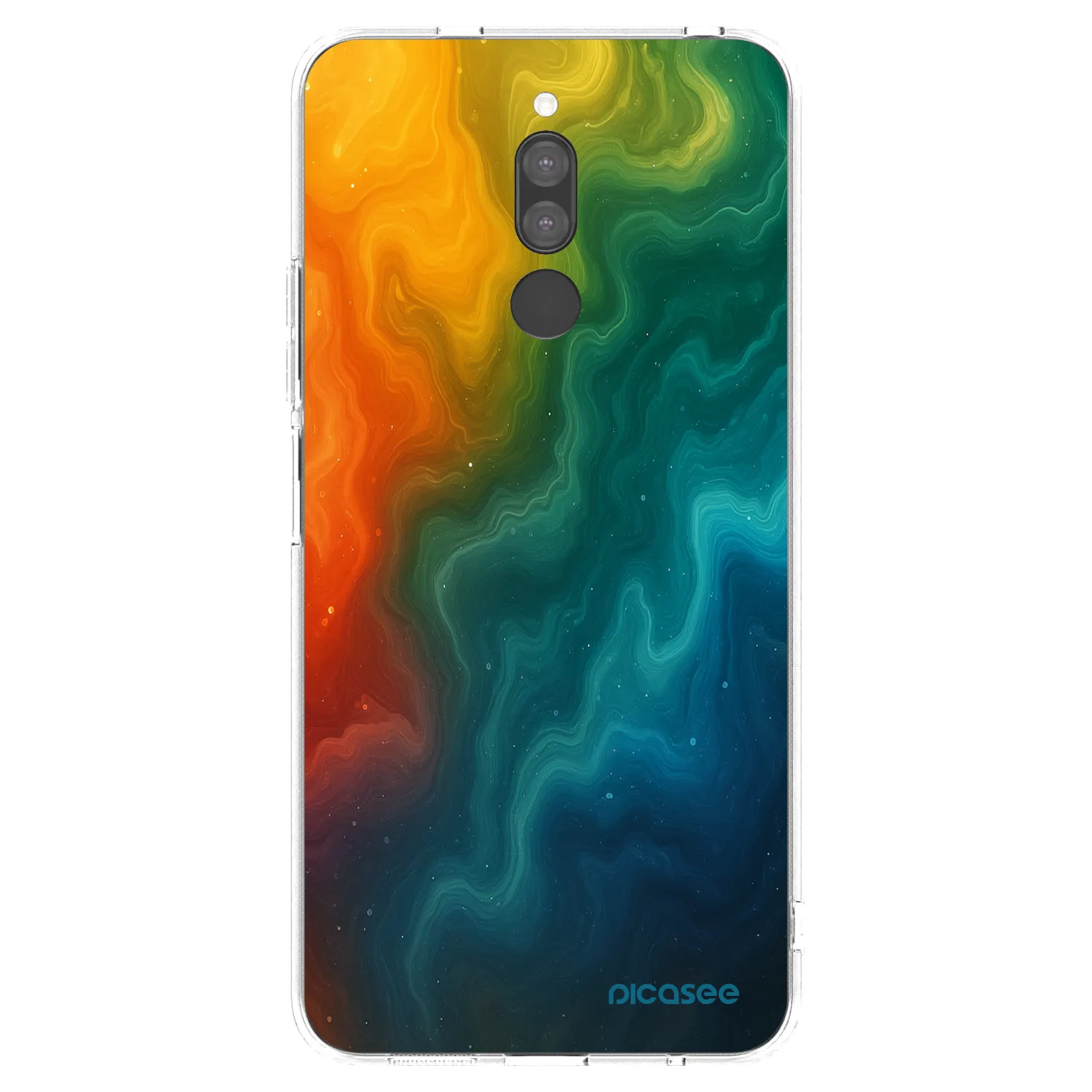Picasee Xiaomi Redmi 8 Hülle - Transparentes Silikon - Solar
