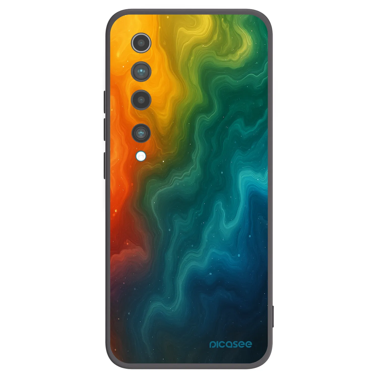 Picasee Xiaomi Mi 10 Hülle - Schwarzes Silikon - Solar