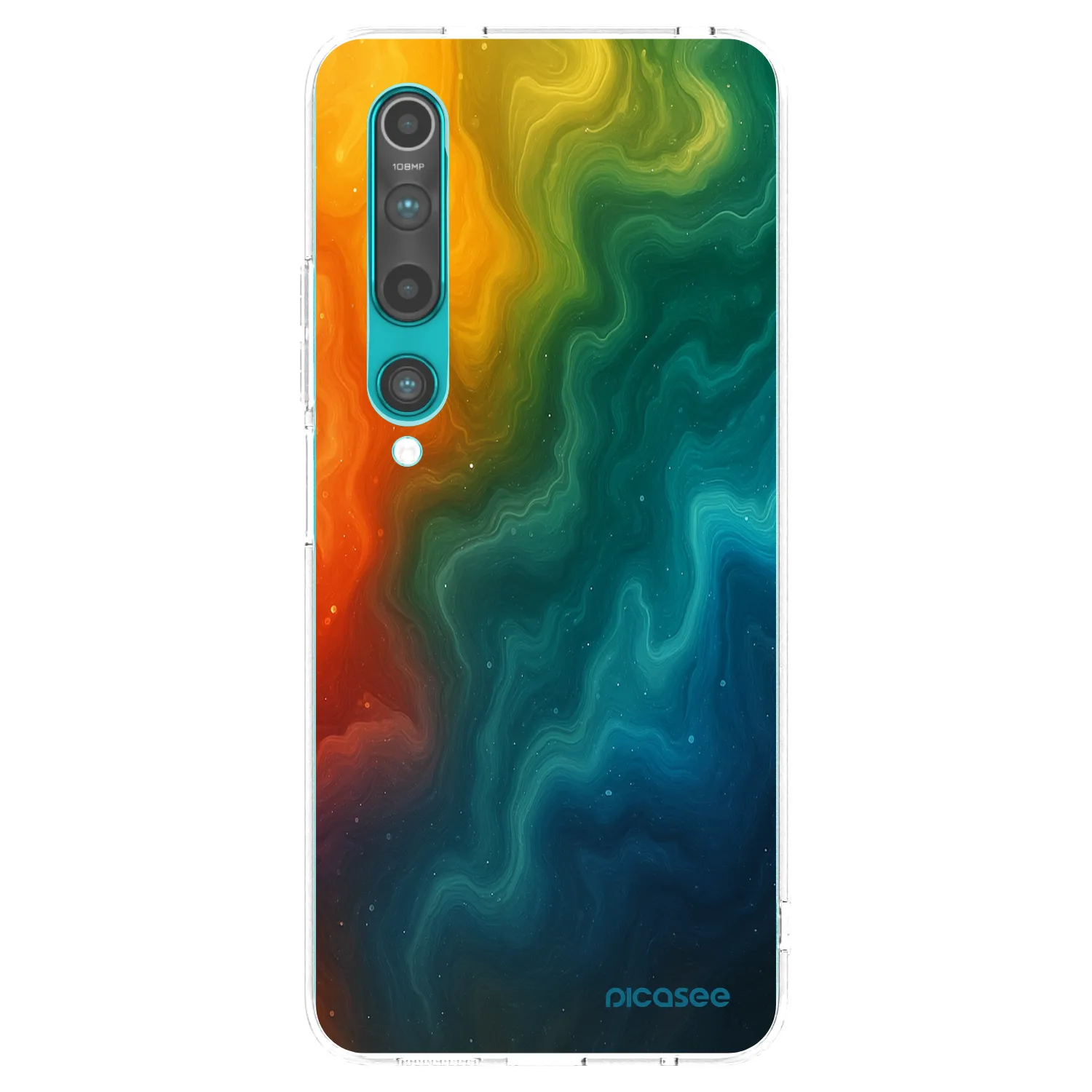 Picasee Xiaomi Mi 10 Hülle - Transparentes Silikon - Solar