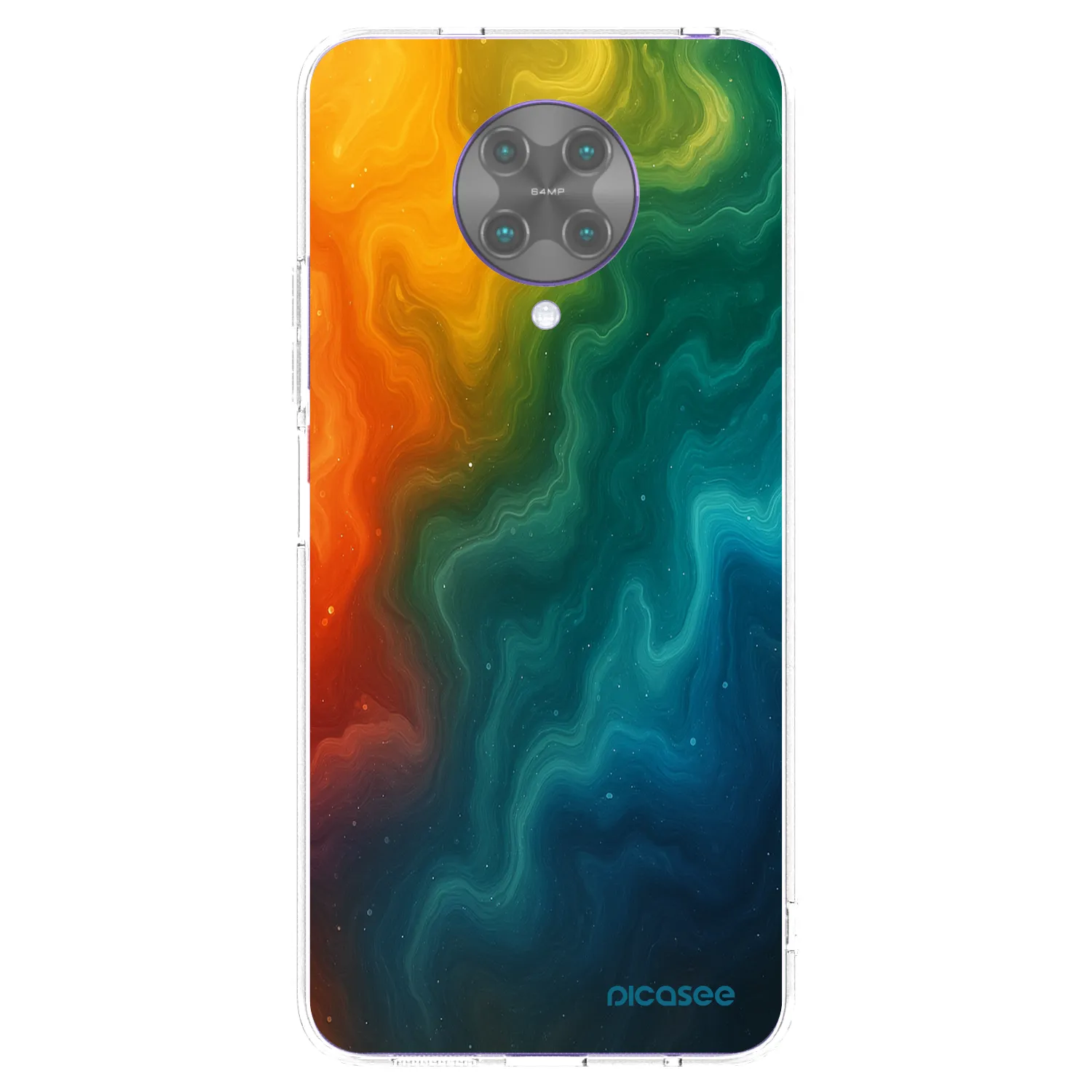Picasee Xiaomi Poco F2 Pro Hülle - Transparentes Silikon - Solar