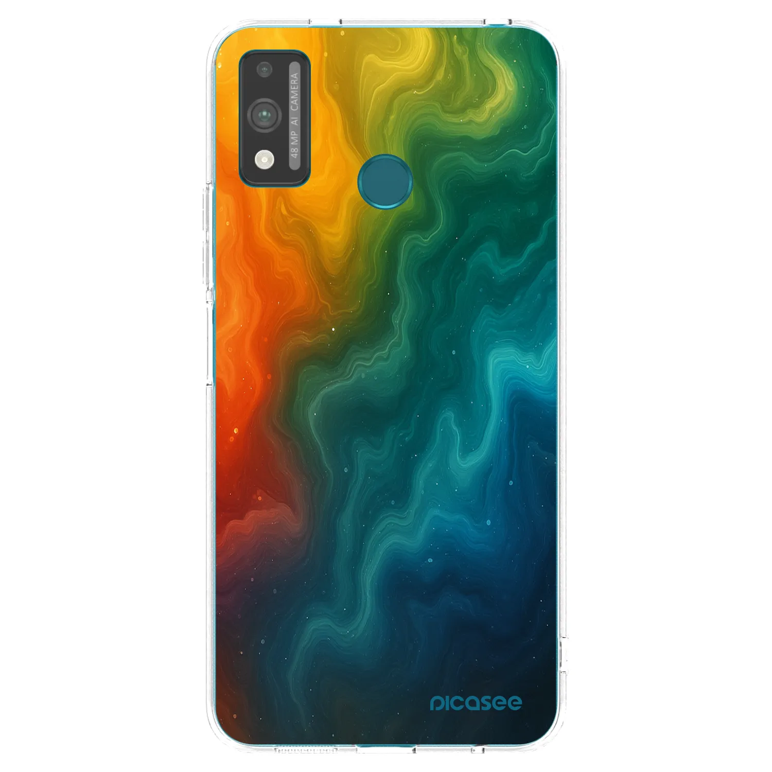 Picasee Honor 9X Lite Hülle - Transparentes Silikon - Solar