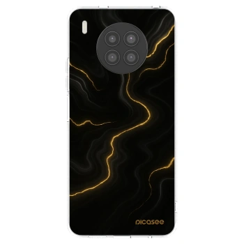 Picasee Huawei Nova 8i Hülle - Transparentes Silikon - Thunder